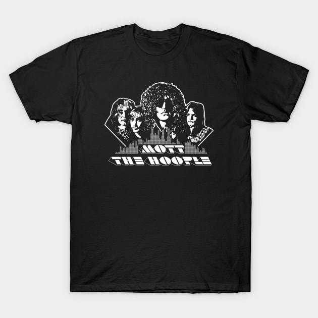 Mott The Hoople - Dark T-Shirt by Chewbaccadoll